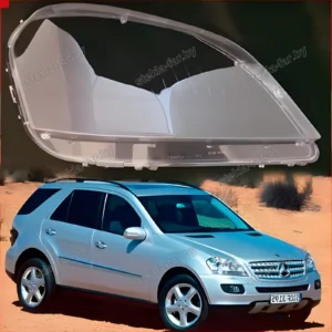 F1577R - Стекло фары Mercedes ML class W164 (2005–2008) Дорестайл правое