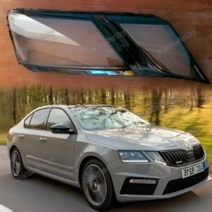 F1580R - Стекло фары Skoda Octavia A7 (2016–2020) EUR правое