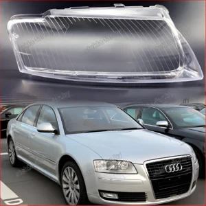 F1591R - Стекло фары Audi A8 D3 (2005–2010) рестайл правое